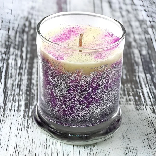 Black Raspberry Vanilla Glitter Candle