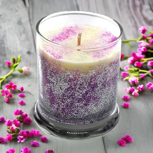 Black Raspberry Vanilla Glitter Candle