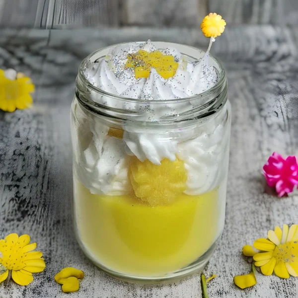 Citronella and Lemongrass Essential Oil Whipped Candle