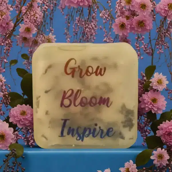 Herbal-Soap-with-Uplifting-Quotes-Glow-Bloom-Inspire