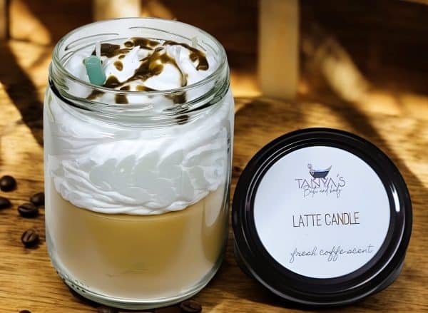 Latte Whipped Candle Fresh Coffee1