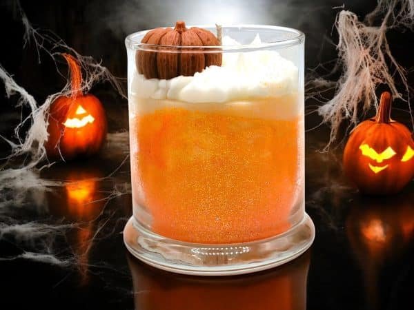 Pumpkin Glitter Candle4