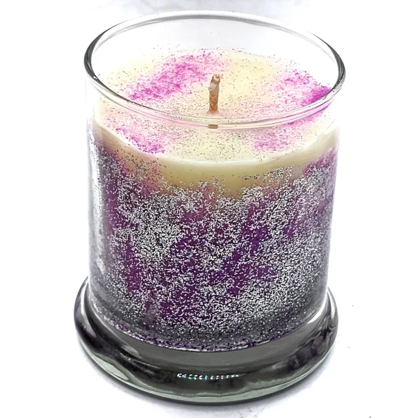 Black Raspberry Vanilla Glitter Candle