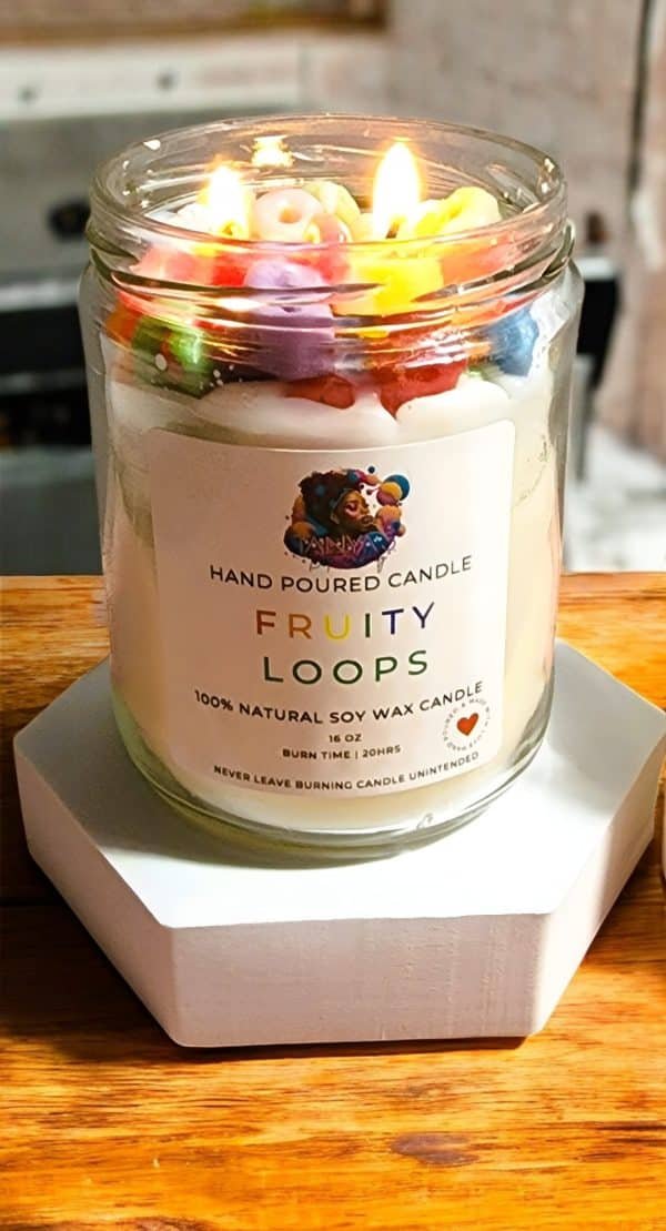 Fruity Loops Scented Candle - Image 9