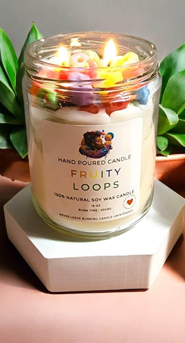 Fruity Loops Scented Candle - Image 8