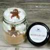 Gingerbread Man Candle with Whipped Candle Frosting