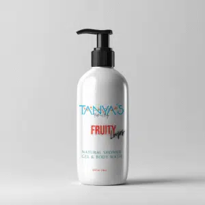 natural shower gel and body wash