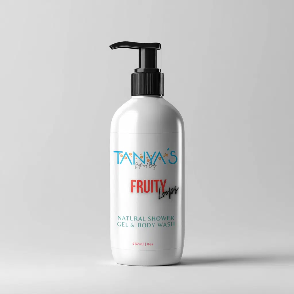 natural shower gel and body wash