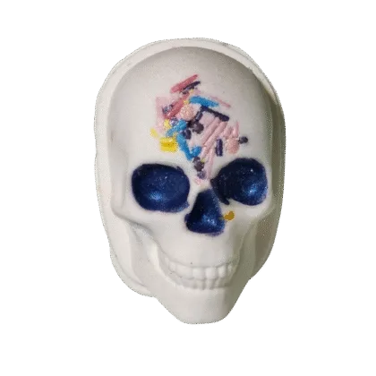 Birthday Cake Scented Skull Bath Bomb